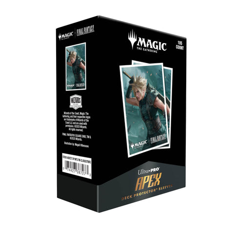 Ultra Pro: UP38727 Magic the Gathering FINAL FANTASY 105ct Apex Deck Protector sleeves for MtG