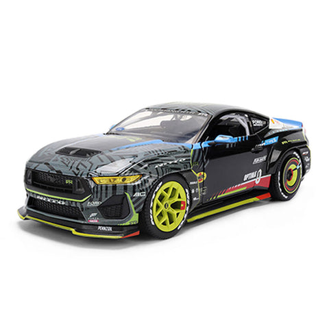 Jada 1:24 Big Time Muscle 2025 Ford Mustang RTR Vaughn Gitten Jr. Diecast Car