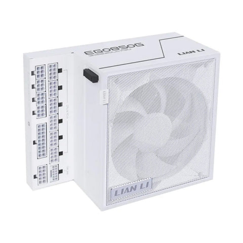 Lian Li Edge Gold 850W 80+ Gold Modular ATX 3.1 Power Supply - White (USB hub not included)