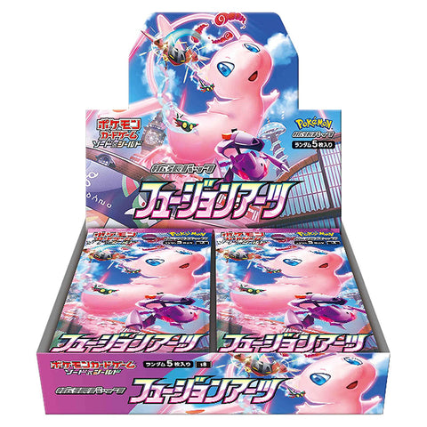 Japanese Pokemon Pokemon Fusion Arts Booster Box Japanese