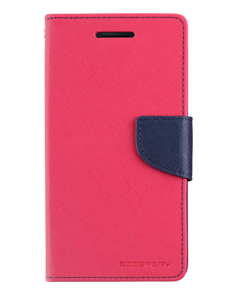 Goospery Fancy Diary for iPhone 11 Pro - Hot pink/ Navy