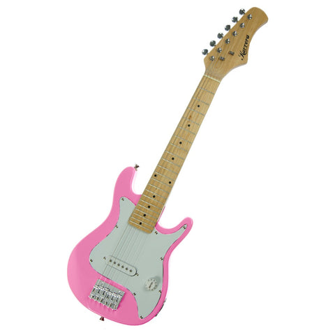 Karrera Electric Childrens Kids Guitar (Pink)