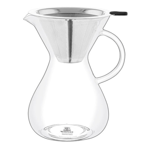 Wilmax England Thermo Coffee Decanter 500ml with Stainless Steel Filter