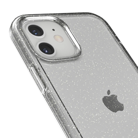 Ugly Rubber Vogue for iPhone 12/12 Pro - Glitter Clear