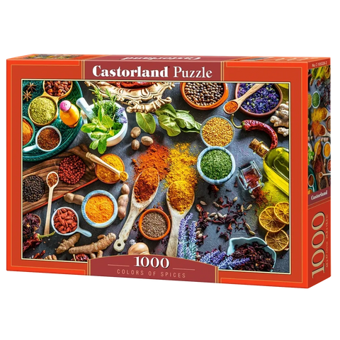 Castorland 1000-Pieces Colors of Spices Puzzle