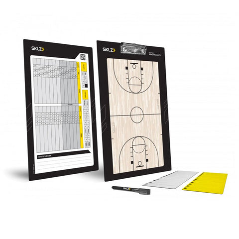 SKLZ Basketball Magna Coach Magnetic Dry-Erase Board Full Court Diagram