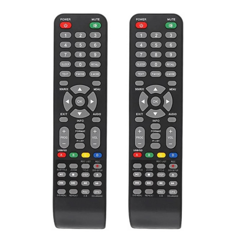 Tavice 2 Pack Vivo & Viano TV Remote Control For LCD LED Combo (With DVD) TV