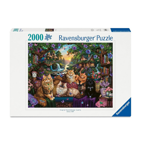 Ravensburger 2000pc Cat Tail Cottage Puzzle