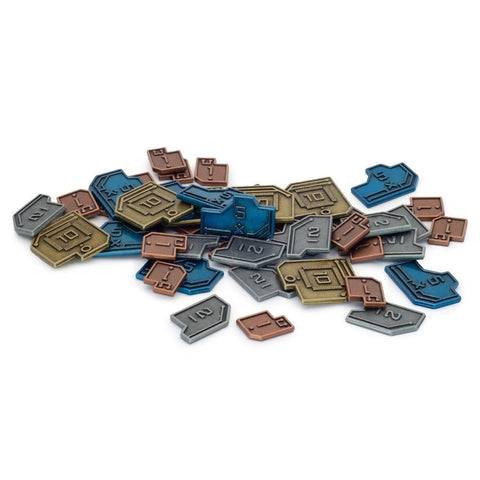 Stonemaier Games Vantage: Metal Coins Board Game