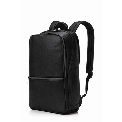 Samsonite Classic Leather Slim Backpack (Black)