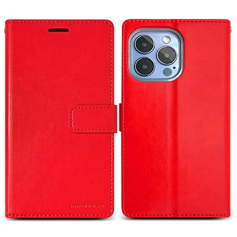 Roar Blue Moon Wallet Case iPhone 14 Pro Max (Red)