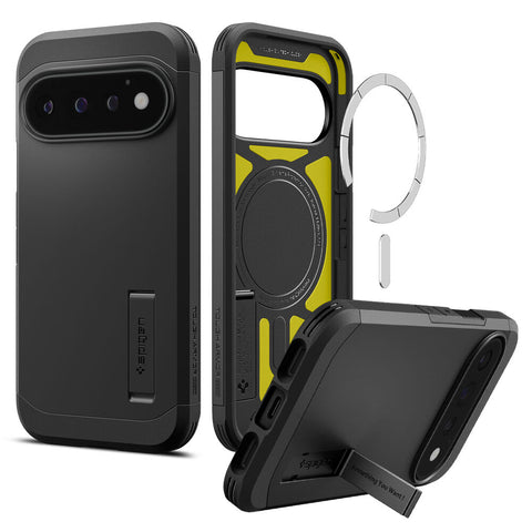 Spigen Google Pixel 11 Pro Tough Armor (MagFit) Case (Black)