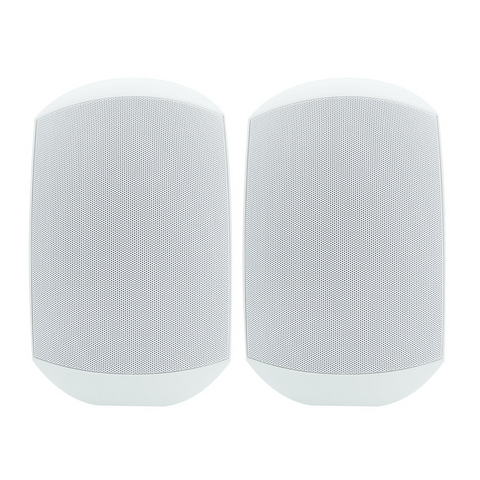 Weconic Waterproof Outdoor Wall Mount Speakers (White)