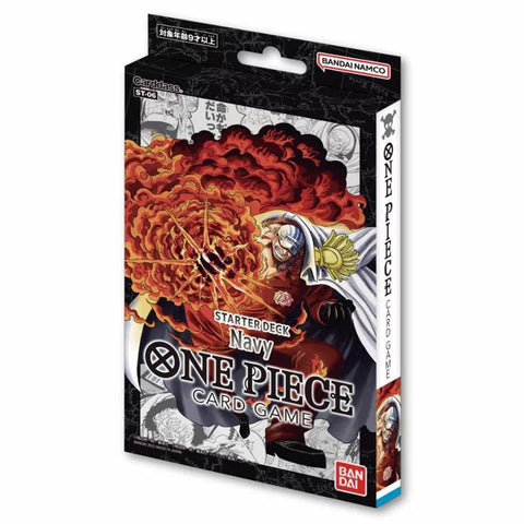 Bandai One Piece Card Game Navy ST-06 Starter Deck