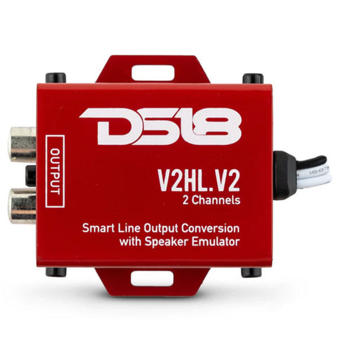 DS18 V2HL.V2 2-Channel Hi/Lo Converter with Speaker Emulator