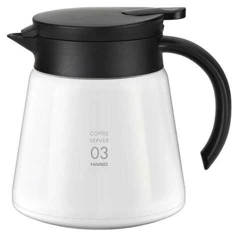 Hario Insulated Stainless Server - White