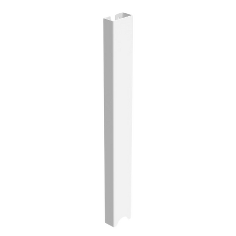 Desky Magnetic Cable Management Tray 500mm - White