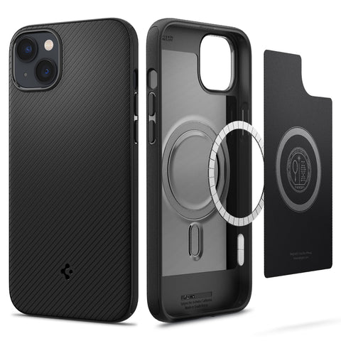 Spigen Apple iPhone 14 Plus Mag Armor (MagFit) Case - Black