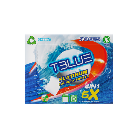 TBLUE Laundry detergent Sheet Chanel (50 Loads)