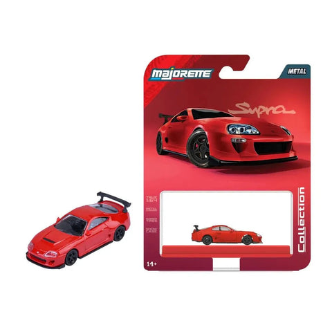 Majorette Collection Series Toyota Supra 1995 Red