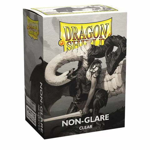Arcane Tinmen Dragon Shield Standard 100ct Non Glare Matte Clear Sleeves 63x88mm