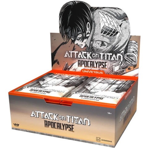 Universus Ccg UniVersus Attack on Titan: Apocalypse Booster Box Trading Cards