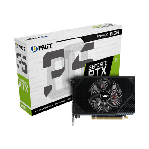 Palit StormX GeForce RTX 3050 6GB GDDR6 Graphics Card