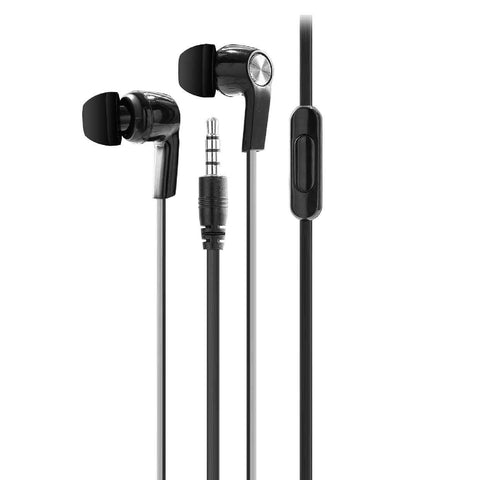 Laser Wired In-Ear Earphones (Black)