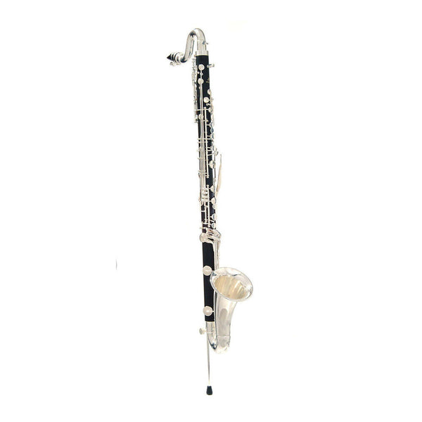 mechanical monsters clarinet John Packer JP122 Bb Bass Clarinet With Mouthpiece - Black/Silver