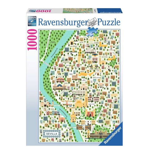 Ravensburger 1000pc Map of Seville Puzzle