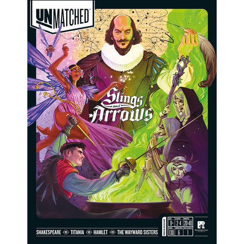 Iello Unmatched Slings and Arrows Game