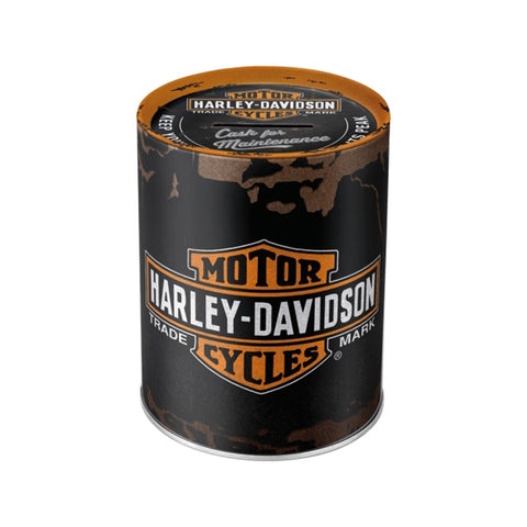 Nostalgic-Art Money Box Harley Davidson 10x10x12cm