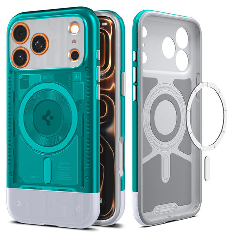 Spigen Apple iPhone 17 Pro Classic C1 (MagFit) Case (Bondi Blue)