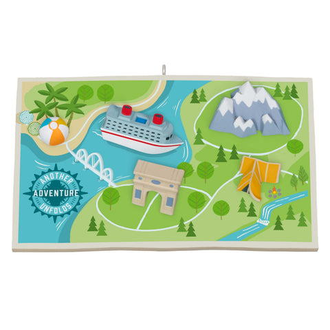 Another Adventure Unfolds - Hallmark Keepsake Christmas Ornament