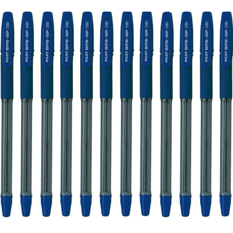 Pilot 623234 Box 12 BPS-GP Ballpoint Pen Extra Broad 1.6mm (Blue)