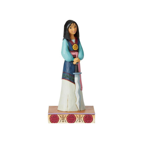 Jim Shore Disney Traditions - Mulan - Winsome Warrior Princess Passion