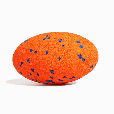 Cheerble Wicked Rugby - Interactive Smart Dog Toy - Bright Orange