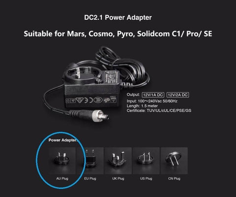 Hollyland 12V 2A DC Adapter Power Supply Unit
