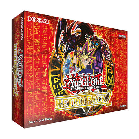 Konami YuGiOh! Retro Pack 2 Reprint Edition 3-Booster Tuckbox