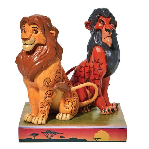 Jim Shore Disney Traditions - The Lion King - Simba and Scar