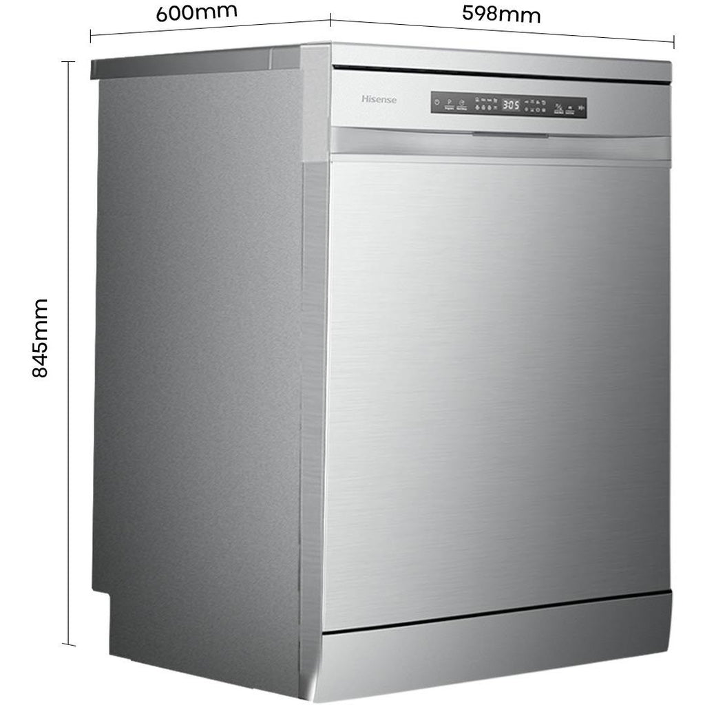 Hisense HSCE14FS 14Place Setting Freestanding Dishwasher (Stainless