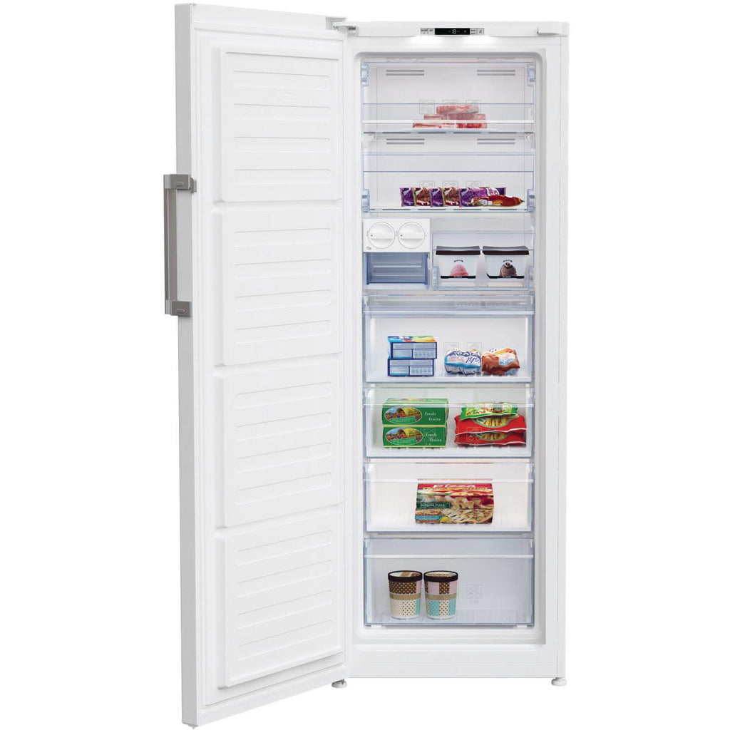 Beko BVF290W 256L Frost Free Upright Freezer (White) JB HiFi