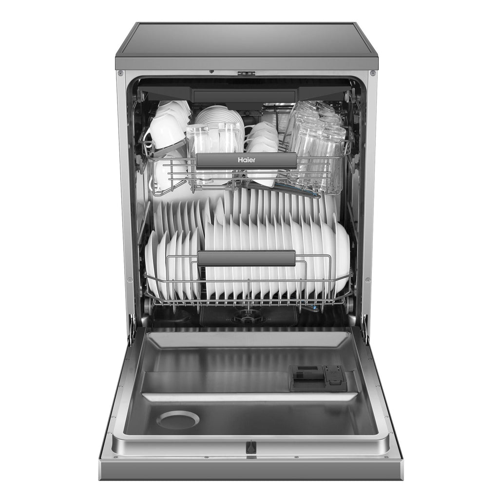 Haier HDW15F3S1 15Place Setting Freestanding Dishwasher (Satina) JB