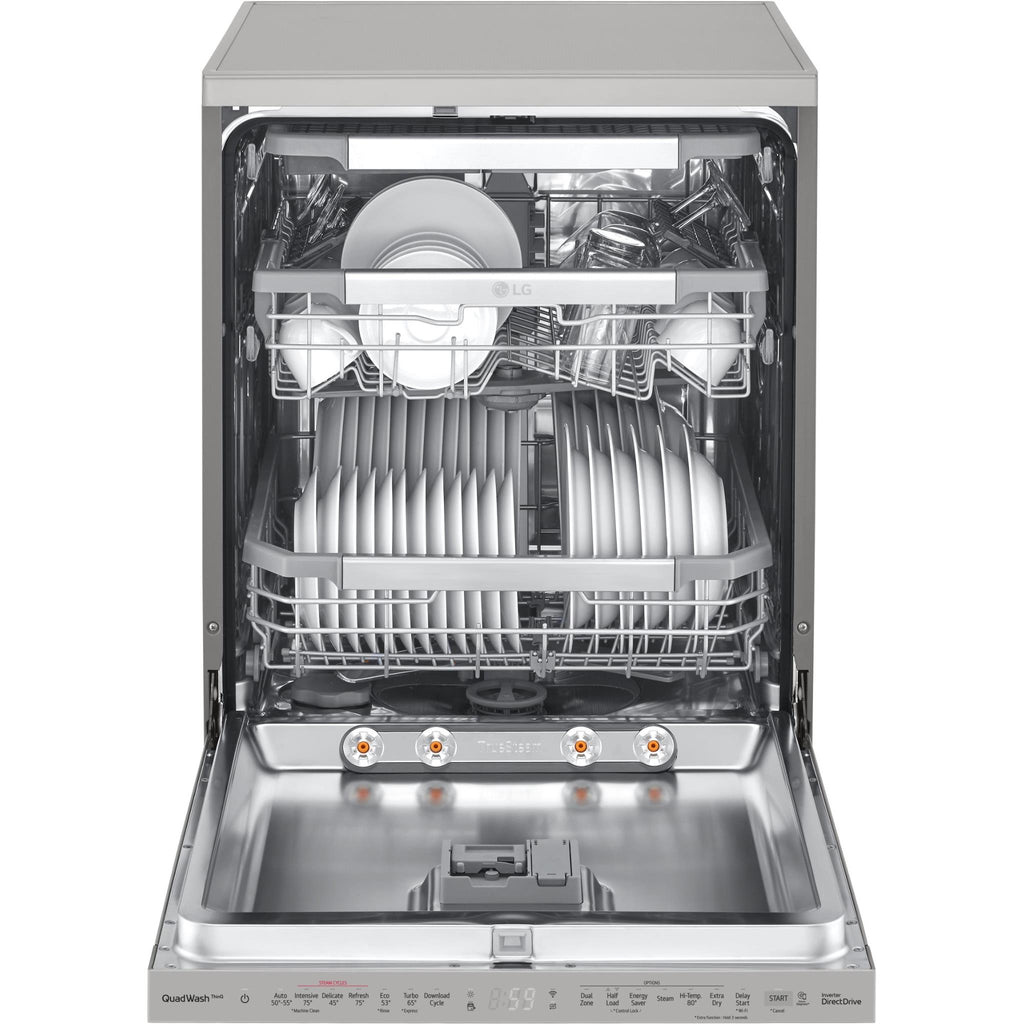LG XD3A25PS 15Place Setting Freestanding Dishwasher (Platinum Steel