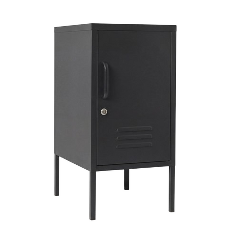 Desky Oslo Metal Locker Cabinet - Dark Grey / Right Opening