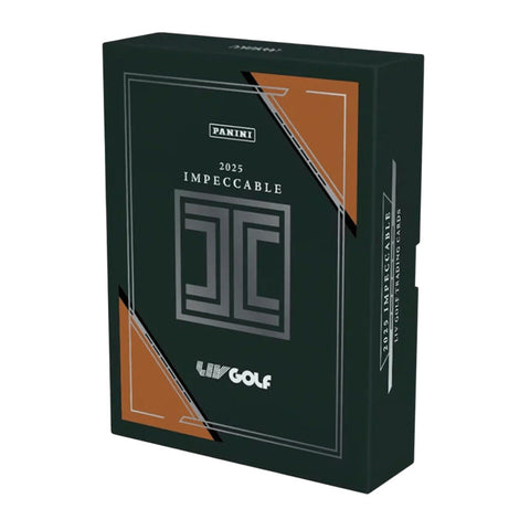 Panini 2025 Impeccable LIV Golf Export Hobby Booster Box