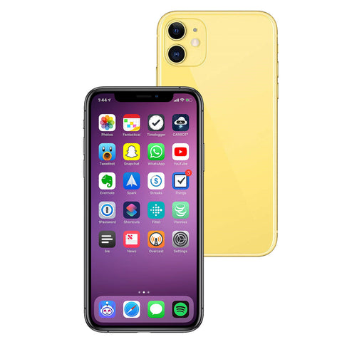 Apple iPhone 11 64GB (Yellow) [~Refurbished: As new]