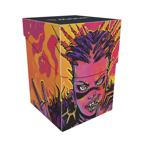 Ultra Pro: UP38672 MTG 2025 Aetherdrift 100+ Deck Box Borderless Racer 4 for MtG Cards