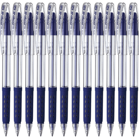 Pentel Hyper-G Ballpoint Pens 1.0mm Medium (Blue) [Pack 12]
