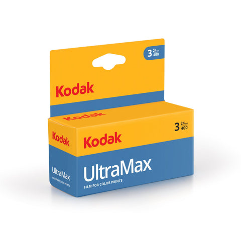 Kodak Ultramax 400 35mm Film (24 Exposure) [3 Pack]